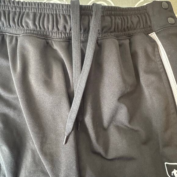 AND1 Tearaway Track Pants Womens Small Black Y2K Retro Throwback Streetwear - Picture 14 of 16